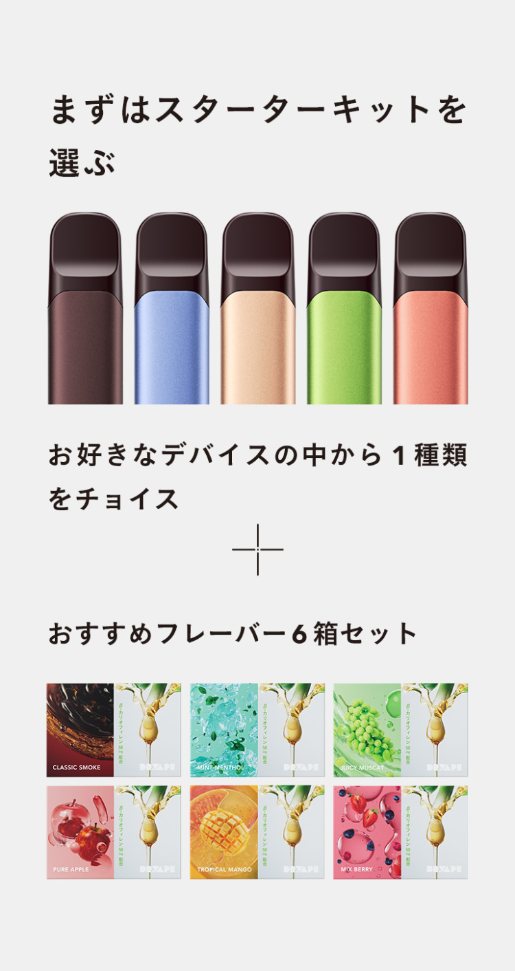 スターターキットを選ぶ